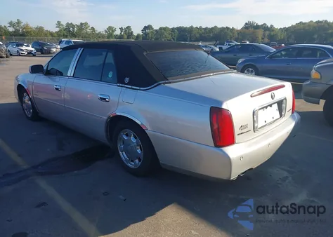 2001 Cadillac Deville Standard z USA, uszkodzony, nr VIN 1G6KD57Y81U209375